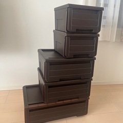 衣装ケース　小　2個セットの画像