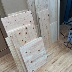 ヒノキ合板の端材あげます
の画像