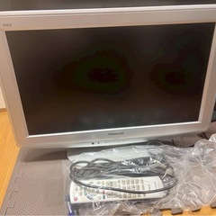 テレビ Panasonic 22インチ リモコン付の画像