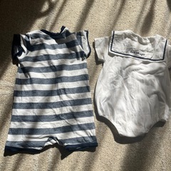 80センチ半袖ロンパースまとめ売りの画像