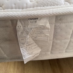 ダブルベッド マットレスの画像