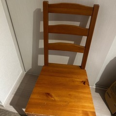 木製ダイニングチェア　　　の画像