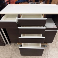 【愛品館 江戸川店 】NITORI キッチンカウンター 120（ニトリ）の画像