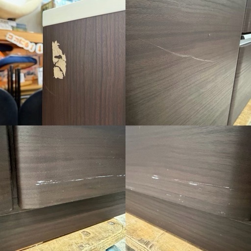 【愛品館 江戸川店 】NITORI キッチンカウンター 120（ニトリ）