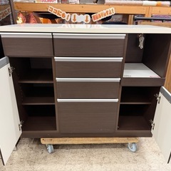 【愛品館 江戸川店 】NITORI キッチンカウンター 120（ニトリ）の画像