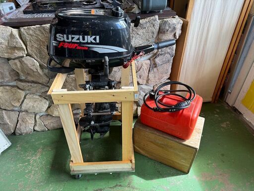 【愛品館八千代店】SUZUKI(スズキ)船外機 5馬力 4ストローク DF5 トランサムS ※中古動作良好！