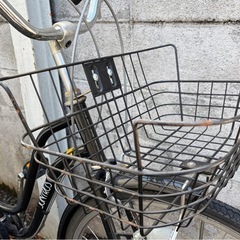 27インチ 6段変速 自転車 SUNTRUST ブラックの画像