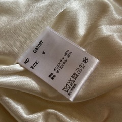 AS KNOW AS  ホワイトファーコートの画像