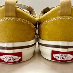 未使用vans キッズスニーカーの画像