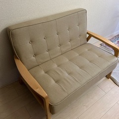 【自宅まで取りに来ていただける方】ニトリ ソファの画像