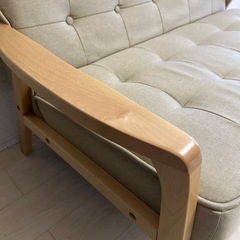 【自宅まで取りに来ていただける方】ニトリ ソファの画像