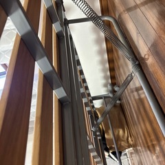 折りたたみベッド+マットレスの画像