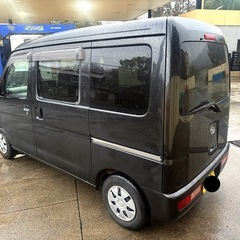 極美⭐︎走行7.6万㌔⭐︎車検9年４月⭐︎25年ハイゼットカーゴ クルーズ⭐︎オートマ人気のブラック！ETC付⭐︎内外装綺麗です⭐︎不具合なし！の画像