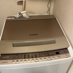HITACHI 洗濯機 8kgの画像