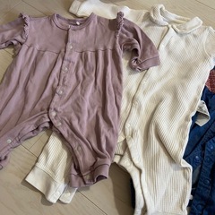 ロンパース カバーオール ズボン まとめ売り 70サイズの画像