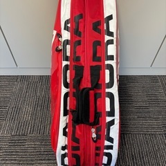 DIADORA（ディアドラ）テニス ラケットバッグ レッドの画像