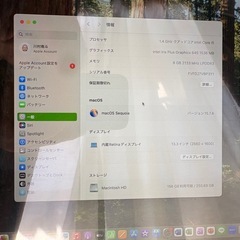 MacBook Pro 13 2020 A2289 i7/8GB/250GB Retina 美品 の画像