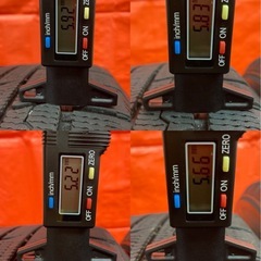 スバル純正 17インチ 225/60R17 TOYOスタッドレス付 2019年製 5〜6分山 4本セットの画像