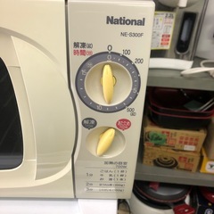 NO：5806 ナショナル電子レンジ‼️美品❣️の画像