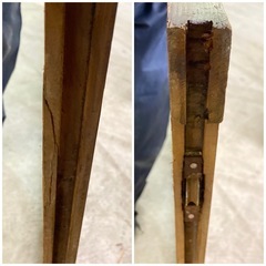 引き戸 木製ガラス 1枚 建具 中古品  昭和レトロの画像