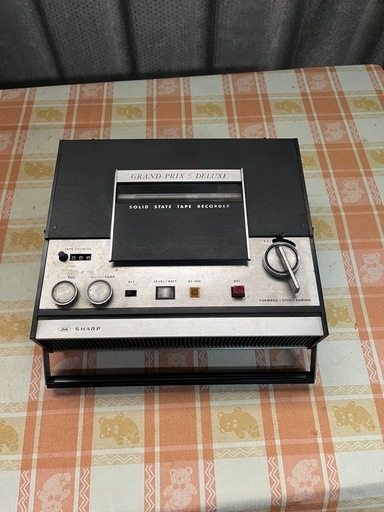 昭和レトロ　早川電機　SHARP ５型オーブンリールデッキテープレコーダー　