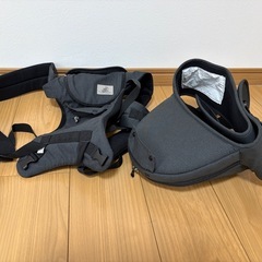 Gabesy抱っこ紐 ヒップシート　ダークグレーの画像