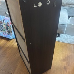 カラーボックス  ブラウンの画像