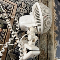 【相談中】クリップ扇風機(首ふり機能なし)の画像