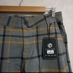 スキニーパンツ Lサイズ　メンズ 大きいサイズ ズボン 部屋着 ランニングパンツ パンツ グレーの画像