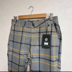 スキニーパンツ Lサイズ　メンズ 大きいサイズ ズボン 部屋着 ランニングパンツ パンツ グレーの画像