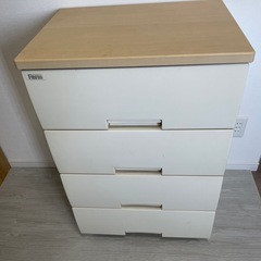 お引き渡し決定！4段収納ケース　衣装ケース