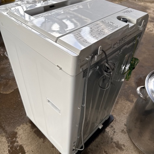 配達応談 2021年 ヤマダ電機 4.5kg 全自動洗濯機 YWM-T45H1 チェック?