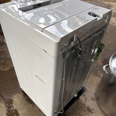 配達応談 2021年 ヤマダ電機 4.5kg 全自動洗濯機 YWM-T45H1 チェック🆗の画像