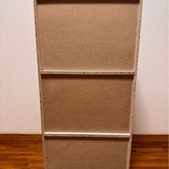 ３段ボックス①(キレイめ⭐️クローゼット内で5年使用)の画像
