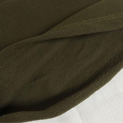 ネックウォーマー　グリーン　カーキ　フリースの画像