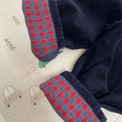 【ミキハウス】オーバーオール　90cmの画像