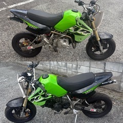 神戸市西区★KSR110 カスタム車両★お宝パーツ盛り沢山！の画像