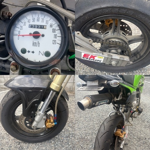 神戸市西区★KSR110 カスタム車両★お宝パーツ盛り沢山！
