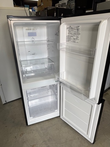 NO B902?福岡市内配送設置無料✨?140L 霜取り不要 2ドア冷蔵庫 BK(NTR-140) 2022年
