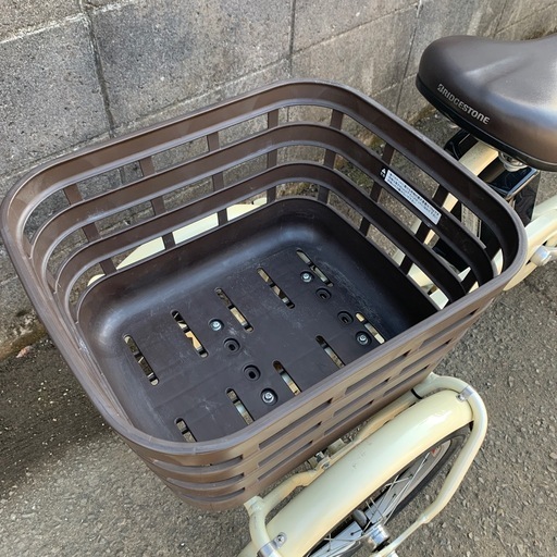 三輪電動自転車ブリヂストンラクットワゴン埼玉県配送可能 (recycle