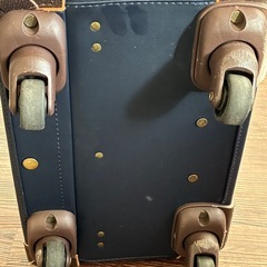 ロックつきスーツケース　ネイビーの画像