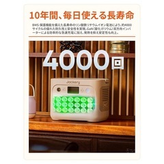 Jackeryのポータブル電源の画像
