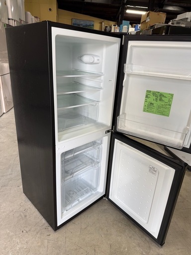 NO B905?福岡市内配送設置無料✨?アイリスオーヤマ 冷蔵庫 142L (幅約50cm) ドア傷多い 冷凍室52L 右開き 静音 