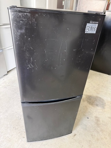 NO B905?福岡市内配送設置無料✨?アイリスオーヤマ 冷蔵庫 142L (幅約50cm) ドア傷多い 冷凍室52L 右開き 静音 