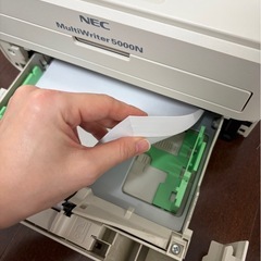 レーザープリンタ　NEC multiwriter 5000N ※モノクロプリンタの画像