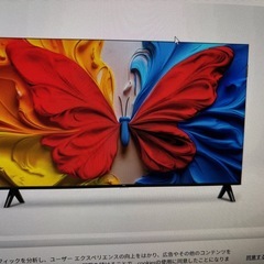【ほぼ未使用品】 TCL テレビの画像