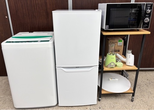 ✨ 超お得！家電6点セット（冷蔵庫・洗濯機・電子レンジ＋便利家電）  ? 早い者勝ち｜配達・夜間配送・設置OK｜保証あり｜当日支払い可