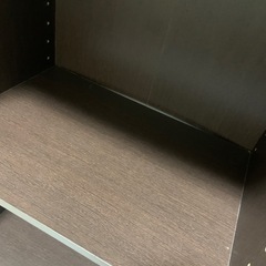収納ラック 本棚  カラーボックス　ブラウンの画像