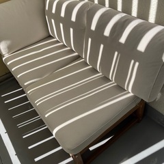 IKEA 2人掛けソファ　ベランダ、ガーデン用の画像