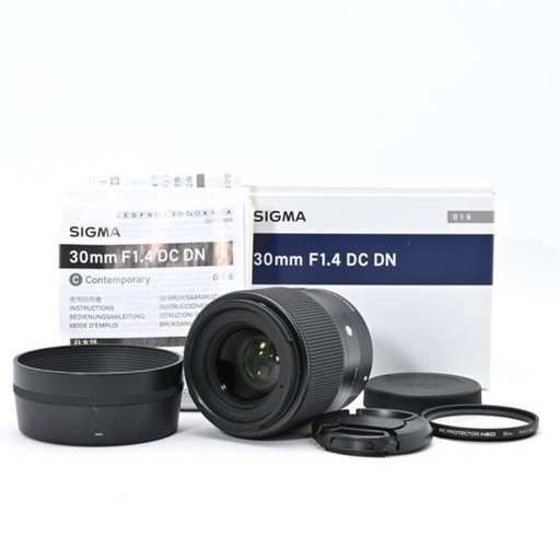 SIGMA 30mm F1.4 DC DN Eマウント用
